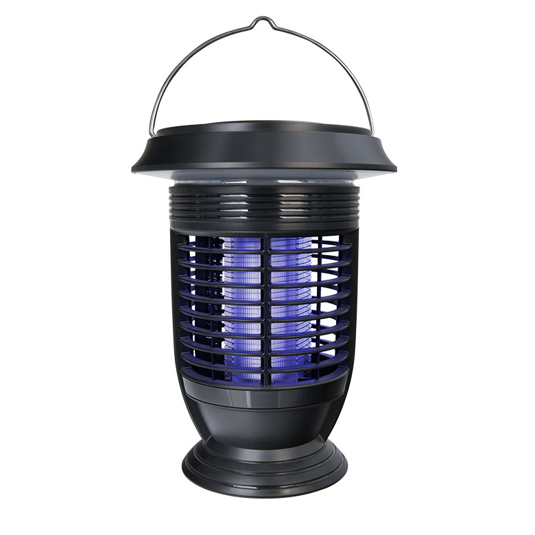 Rainproof Electronic Fly Zapper Indoor,Solar Bug Mosquito Zapper Solar Outdoor Light For Garden Solar Mosquito Killer