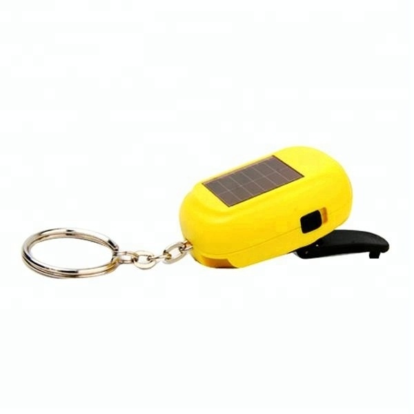 MINI Solar&Dynamo Flashlight with Keychain