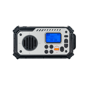 2023 New Design Solar Crank Portable Digital DAB Fm Radio With Bluetooth Speaker, Flashlight Torch Power Radio With Flashlight