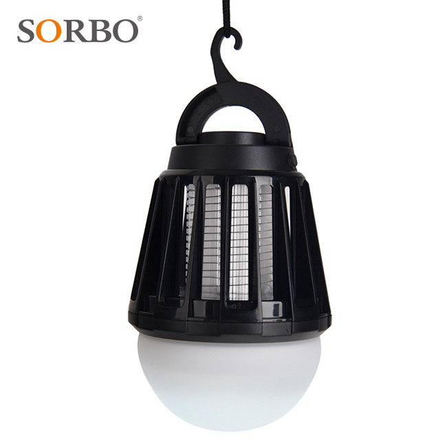 SB-6057 Waterproof USB Rechargeable Electric bug and mosquito Zapping lantern