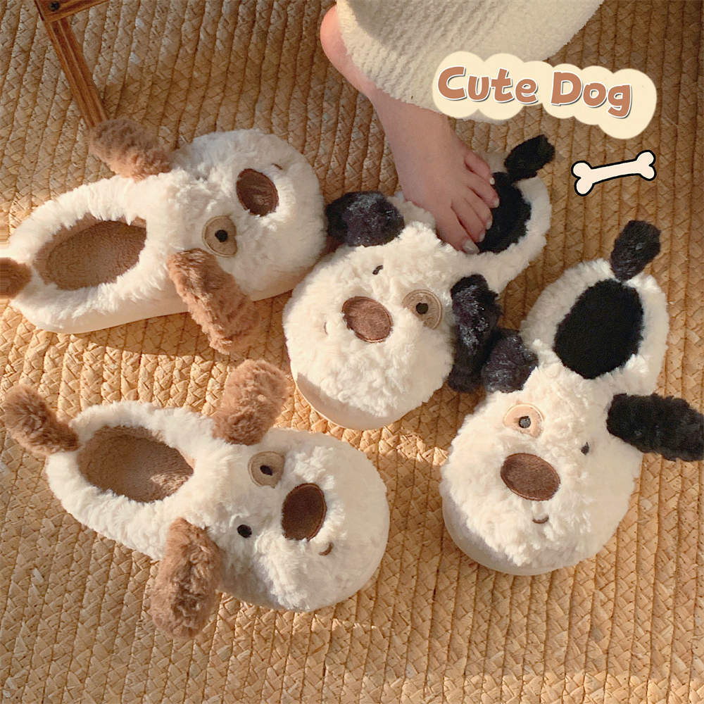 OEM Dog Sole Shoes Fuzzy Fluffy Slippers Major Home Branded Sandals Supplier Morning Chunky Concha Maomao Sponge Plush EVA