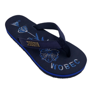 2024 Wholesale Cheap Funny Modern Men Women Summer Sandals With Embroidered Sole Flip Flops