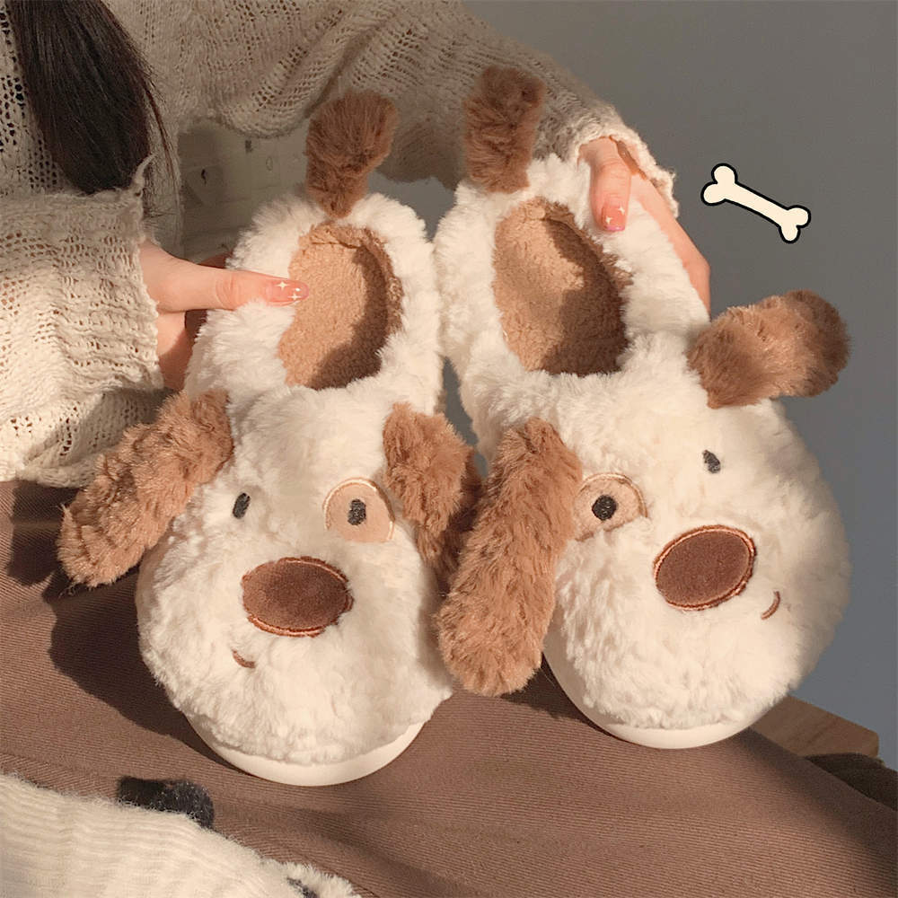 OEM Dog Sole Shoes Fuzzy Fluffy Slippers Major Home Branded Sandals Supplier Morning Chunky Concha Maomao Sponge Plush EVA