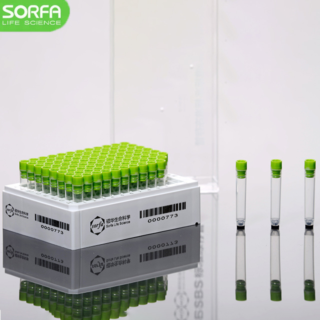 Sorfa laboratory equipment sbs racked sterile cryogenic vials cryovial storage box