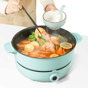 Multi-function electric skillet 5L 1800W aluminum hotpot