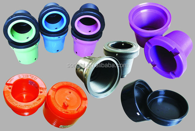 API high-quality tubing and casing thread protector with plastic and steel materials