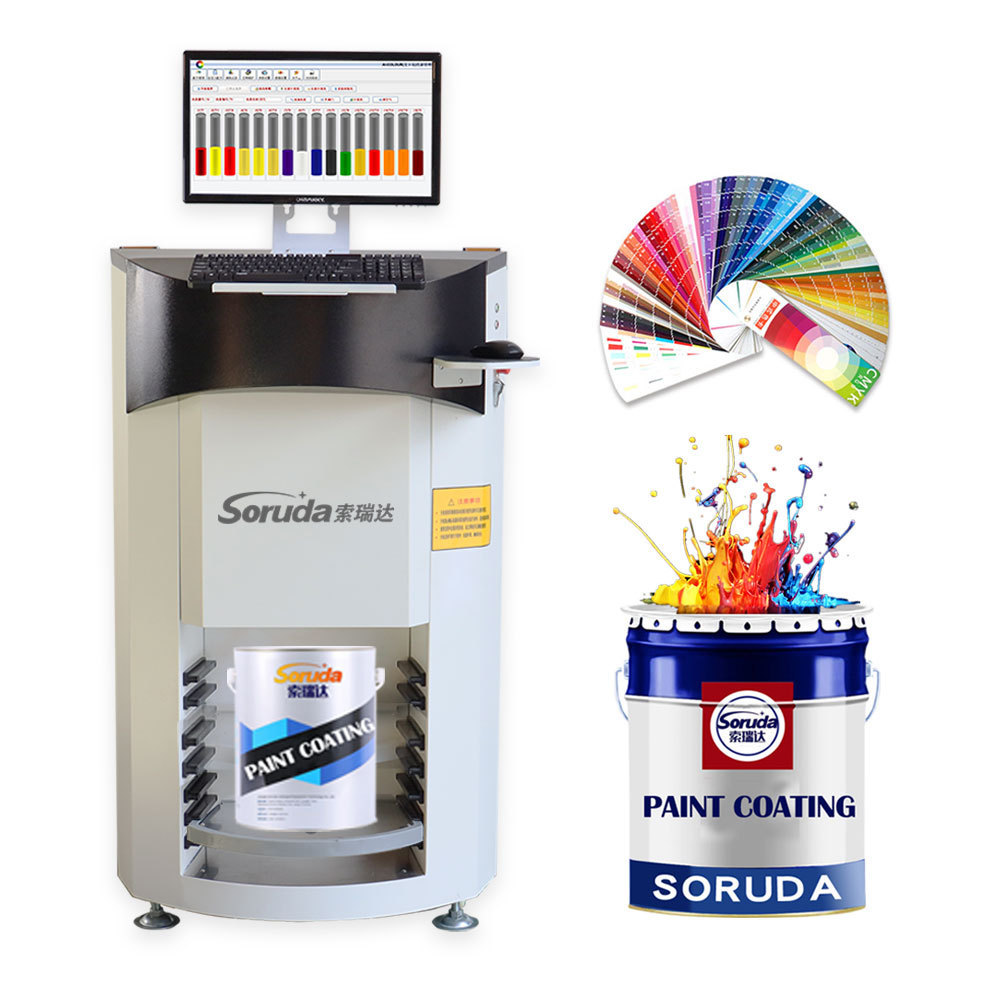 Automatic computerized Paint tinting dispenser equipment paint dispensing Machine Soruda SO-T600