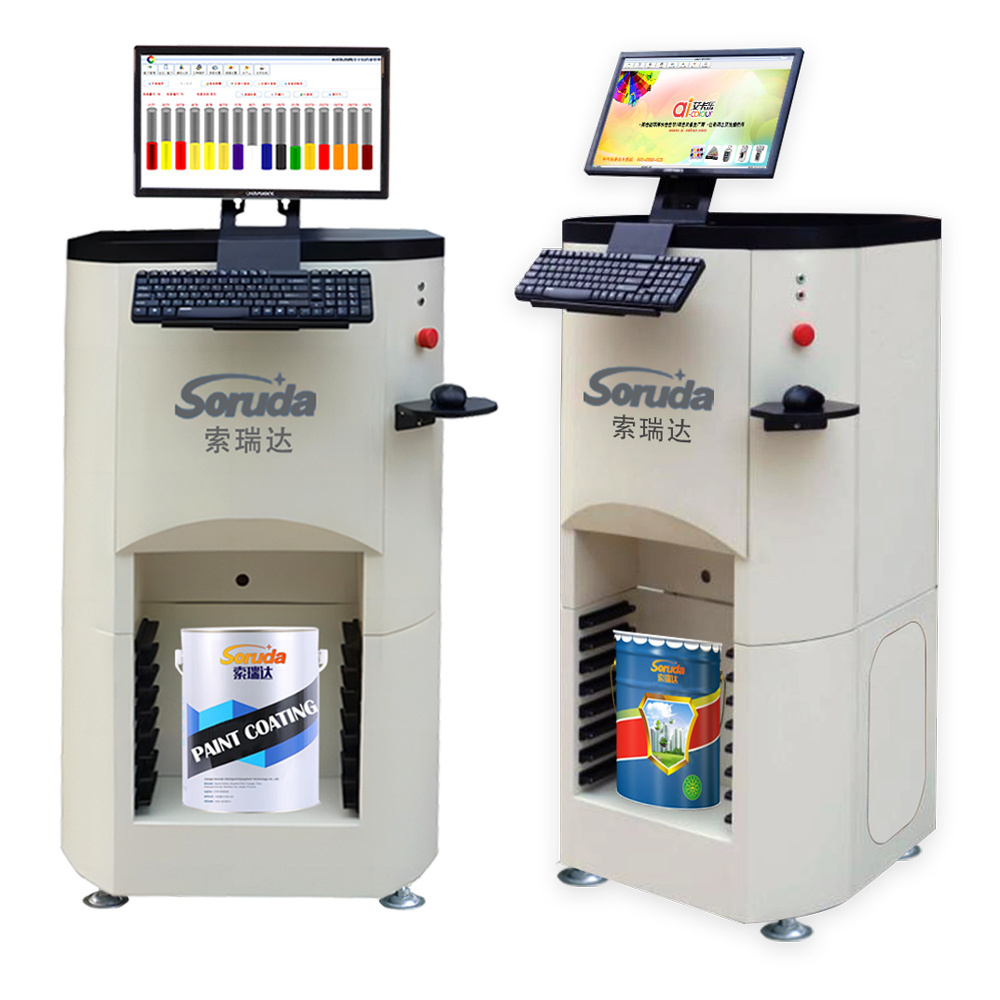 High quality Computerized Automatic Paint tinting dispenser equipment paint mixing Automatic paint mixing color tinting machine