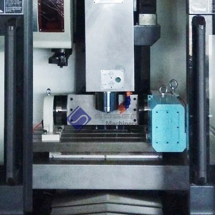 Milling CNC Milling Machine 4-axis Vertical Machine Center VMC850B Metal Motor Manufacturing Plant Single Provided 24 S500 FANUC