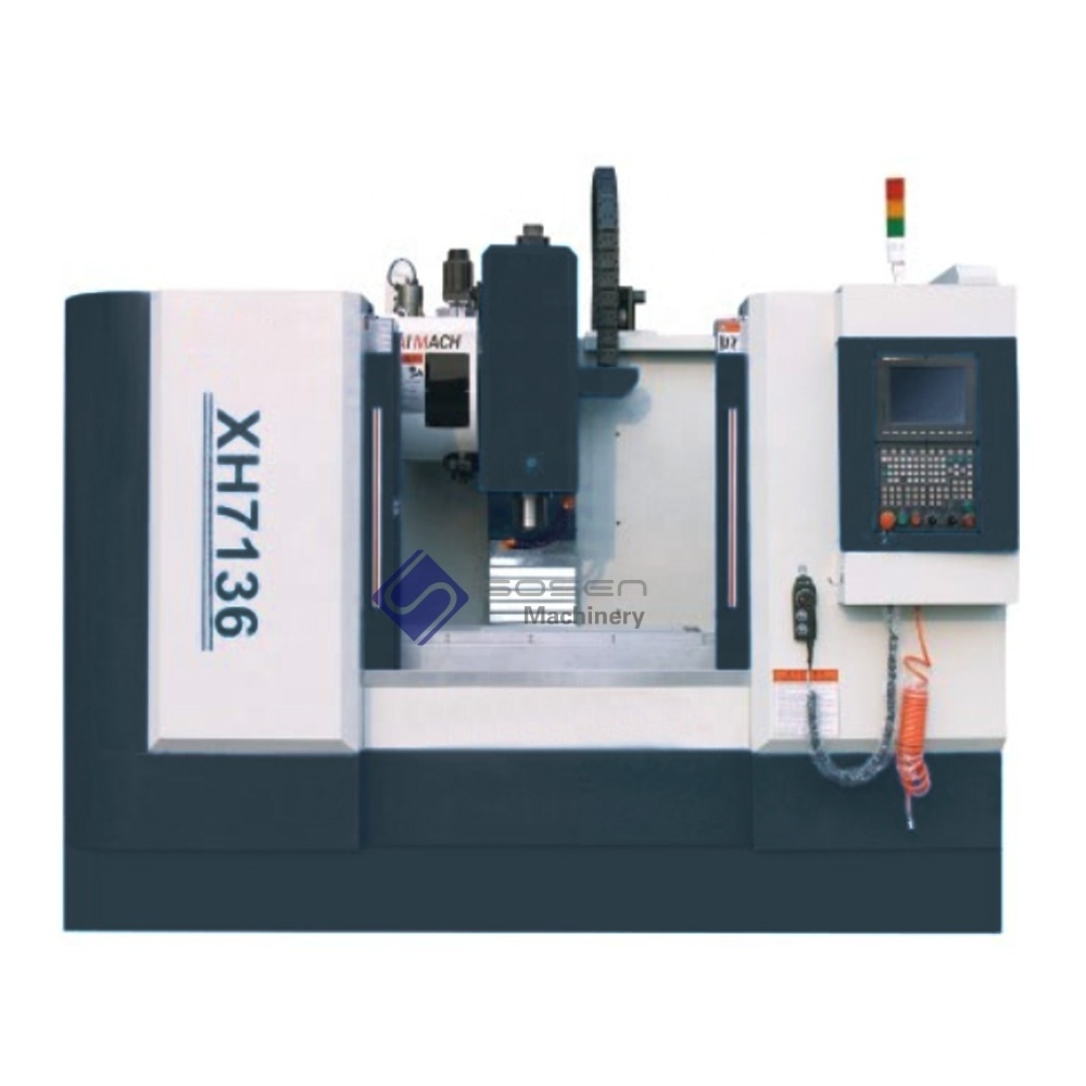 XH7136 CNC VMC milling machine center with automatic tool changer