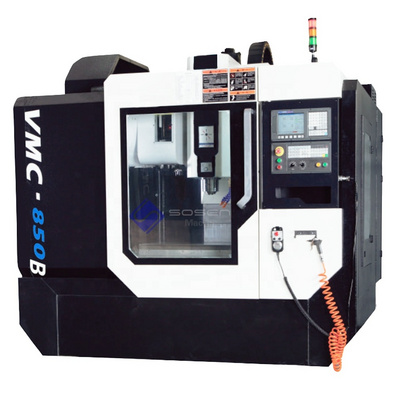 Milling CNC Milling Machine 4-axis Vertical Machine Center VMC850B Metal Motor Manufacturing Plant Single Provided 24 S500 FANUC