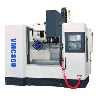 VMC850 China vertical machining center fully protected 5 axis CNC milling machine