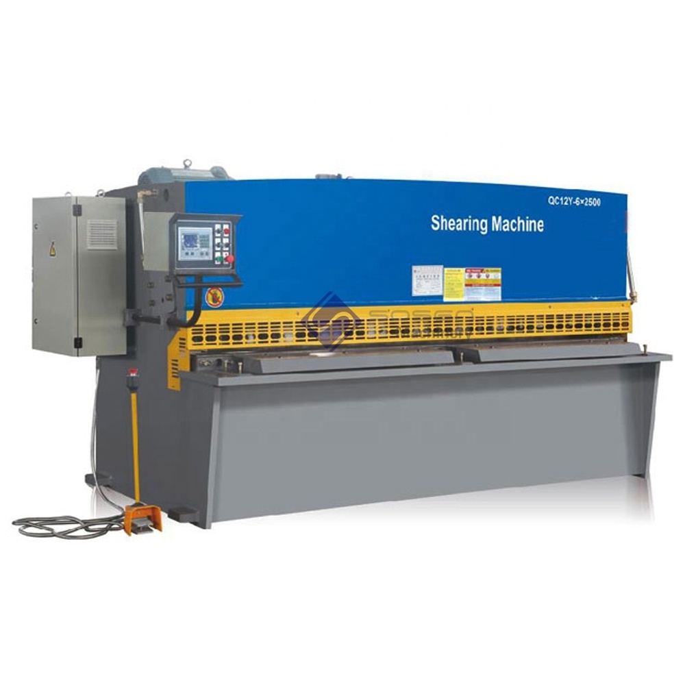 QC12Y-4x2500 Hydraulic metal sheet plate shearing machine