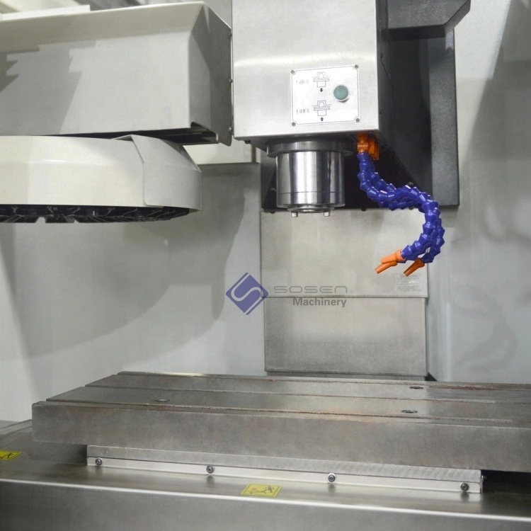 VMC850 China vertical machining center fully protected 5 axis CNC milling machine