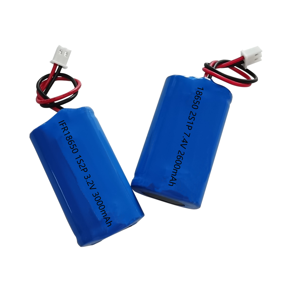 Customized 3.2V 6.4V 9.6V 12.8V 18650 3Ah 3.2Ah 4.5Ah 6.4Ah Li-Ion Rechargeable Lithium Battery Pack With Pcb And Plug