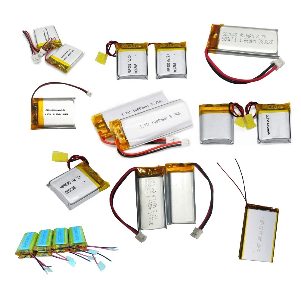 High capacity lipo batteries 3.7v lp402025 lithium polymer cells 3.7v 150Mah lipo battery for small digital devices