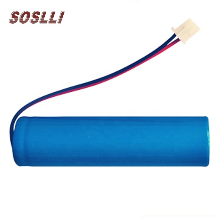 3.7v 800mAh 14500 1S1P Li-ion battery for lighting