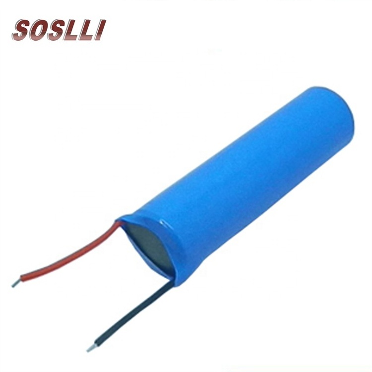 3.7v 800mAh 14500 1S1P Li-ion battery for lighting