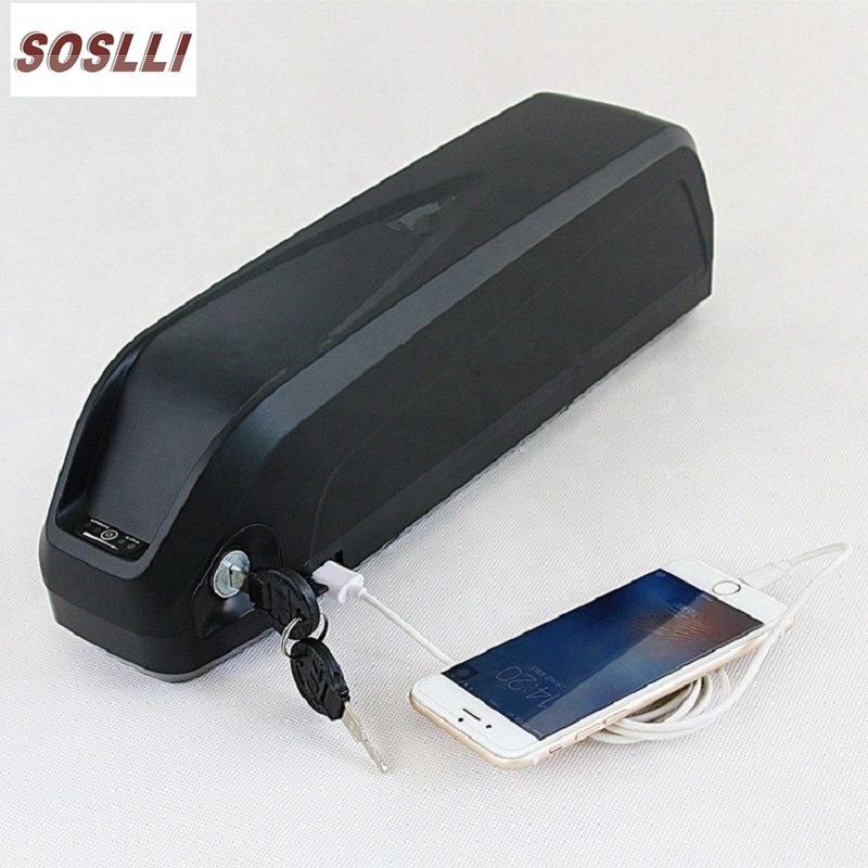 E bike battery 36V 13Ah lithium Ion battery pack hailong case by Japan Korea new Grade A 18650 cell