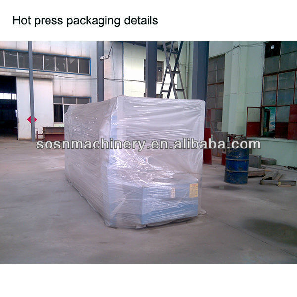 full automatic plywood production line with hot press