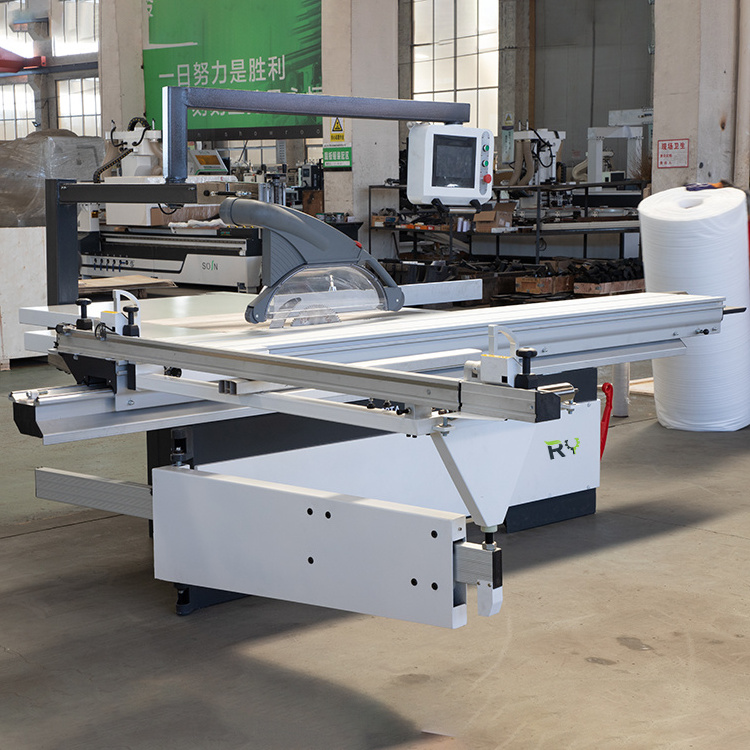 Automatic woodworking 3200mm wood CNC sliding table panel saw machine