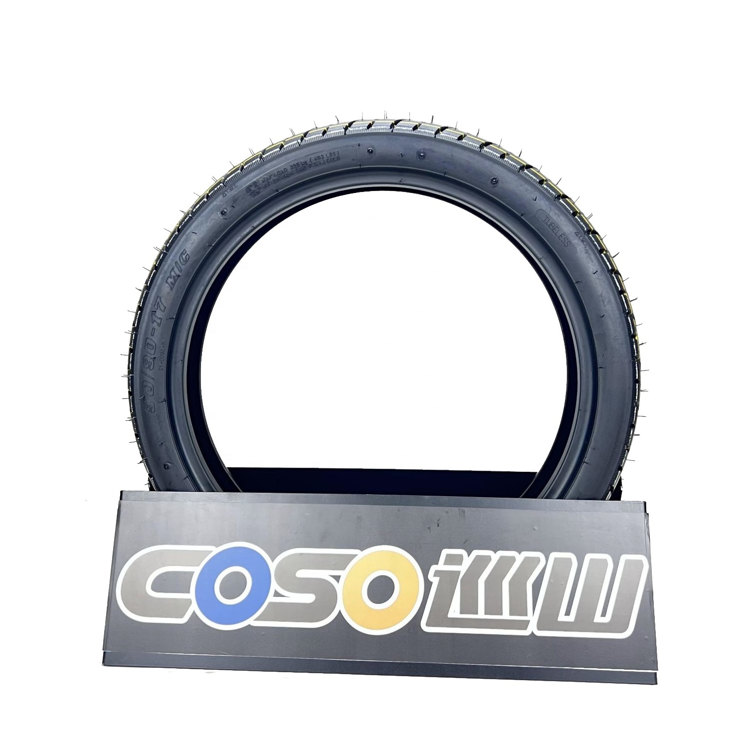 Sosoon brand motorcycle tyre 80/90-17 tire high quality direct tire manufacturer