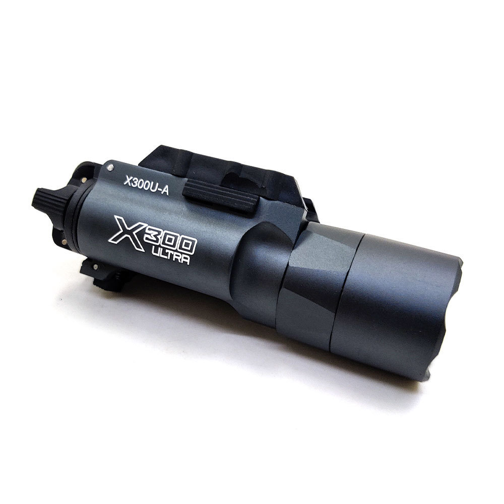 SOTAC GEAR Aluminum X300U Light Tactical Flashlight Fit 20mm Rail Outdoor Weapon Scout Lights X300U Flashlights