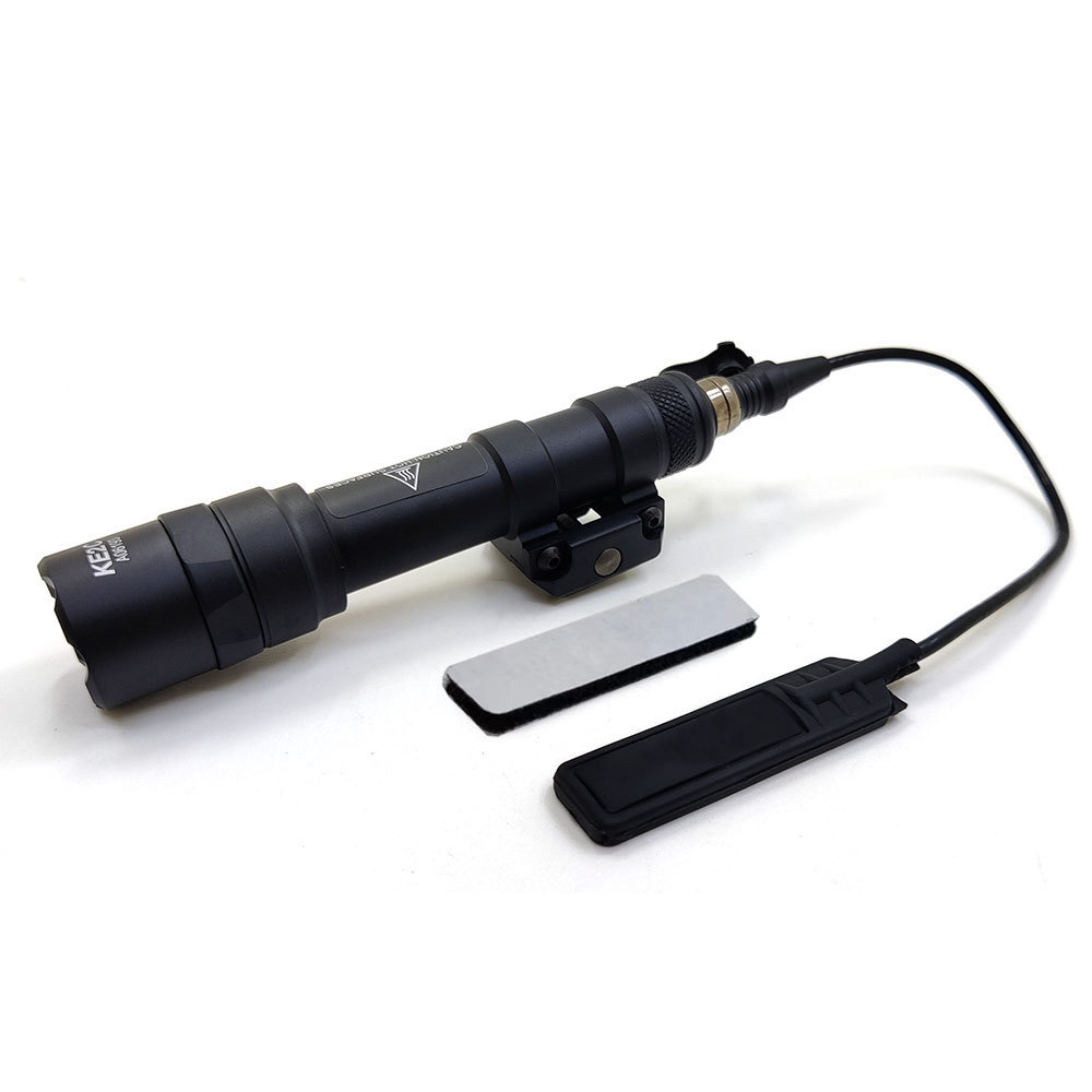 SOTAC GEAR Tactical Flashlight M600 M600B Flashlight Outdoor Scout Light with Control Pressure Fit 20mm Rail