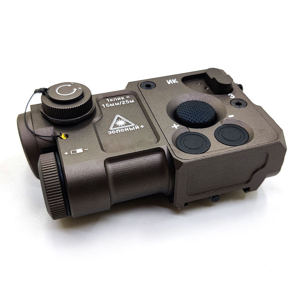 SOTAC GEAR Tactical Laser Perst Four Aiming Green Laser Sight Pointer Visible Green And Ir Laser