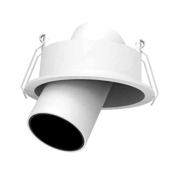 Factory price aluminum alloy cob business high lumen recessed mounted 6 inch gimbal led downlight