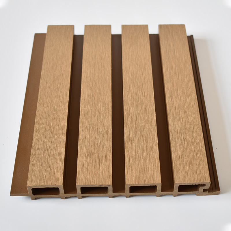 Soteng wpc co-extrusion plastic wood wall panel garden patio wpc decking outdoor wall panel