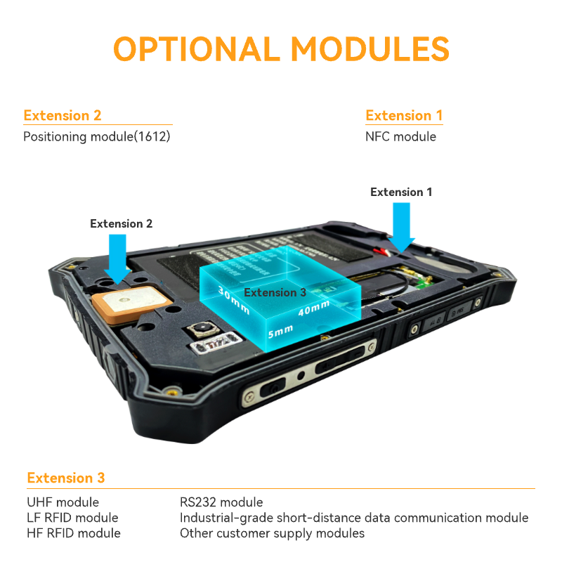 OEM T71L Custom Industrial Grade Tablet PC Manufacture 7 inch Rugged Tablet 1000 Nits