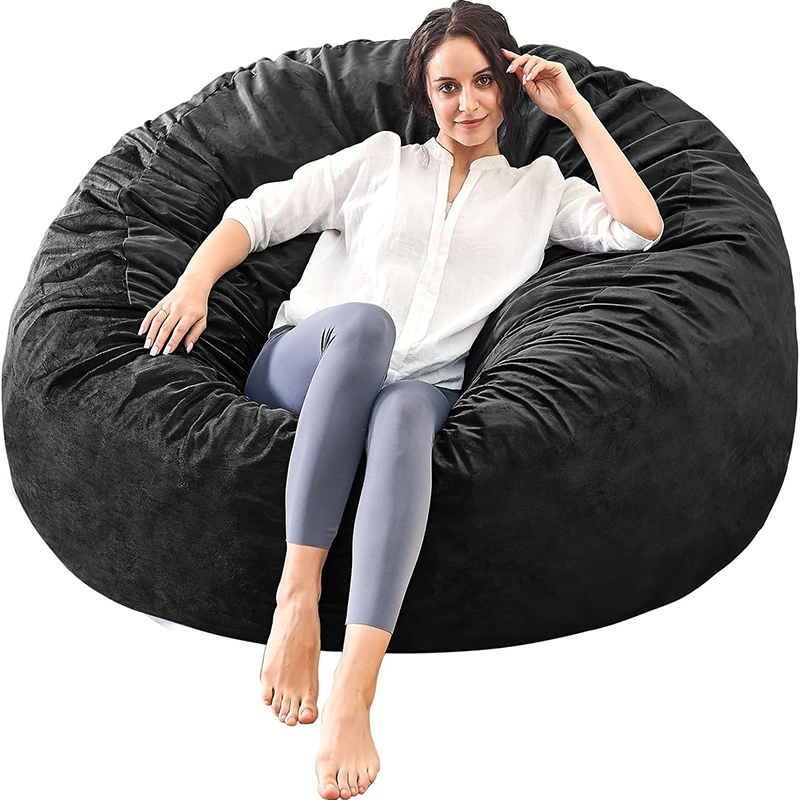 Large Giant Lazy Retro  Bean Bag Cozy Indoor Outdoor Lazy Boy Leisure Bean Bags Chairs Sofa Bean Bag Chair Stuffed With Foam