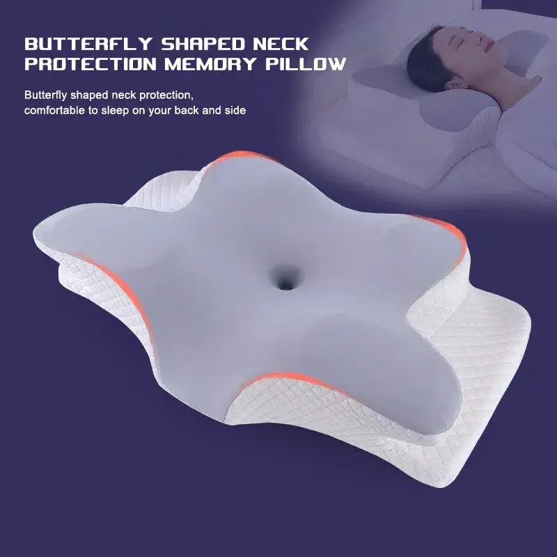 China Wholesale Luxury Deep Sleep Pillow Neck Massage Sleeping Memory Foam Pillow Orthopedic Neck Pain Pillow To Sleep