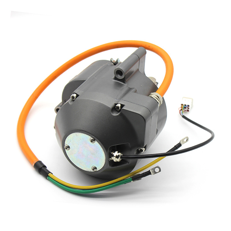 Low Noise Mid-mounted Motor 5000W 72V 5500 RPM brushless Electric Car Motor Accessories