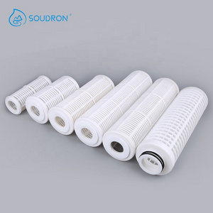 High flow fish bone filter cartridges replaceable water filter cartridges bulk