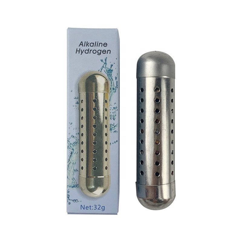 Magnetic mini portable alkaline water ionizer stick mineral filter negative ion alkaline hydrogen water wand