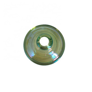 Mini Alpha Bio Disc  Health Care Clear Round Glass Scalar Energy