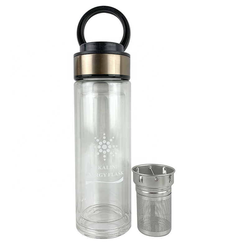 Wholesale improve ph value mineral stone alkaline water ionizer cup portable alkaline water bottle