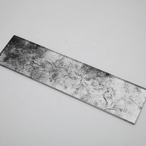 Hot Selling 75x300mm Thin Silver Antique  Mirror Glass Tile for Wall Decoration