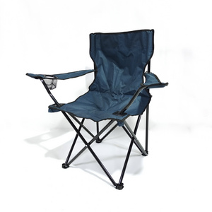 Wholesale armrest camping picnic fishing folding chair black outdoor portable writing leisure picnic beach chair