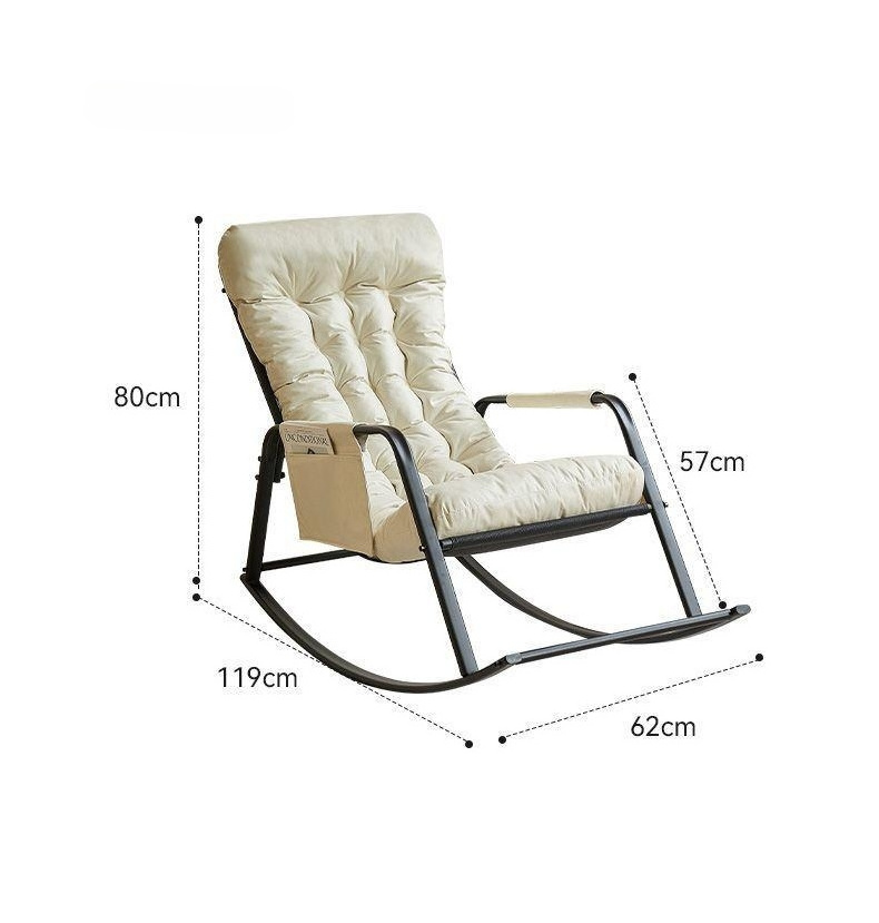 Lazy sofa rocking chair can sleep and lie net red balcony Yaoyao chair balcony home leisure double swing chair