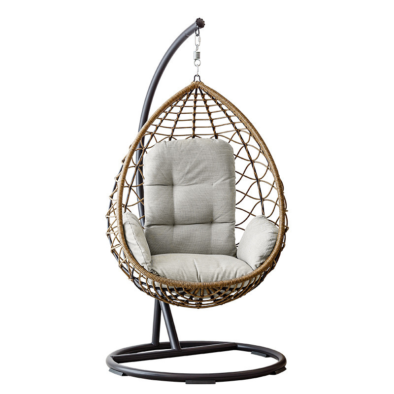 Net red hanging basket leisure lazy swing outdoor rocking chair balcony bird's nest rattan chair hanging chair