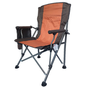 Outdoor folding chair armrest portable large camping chair director seat lightweight leisure beach fishing folding chair