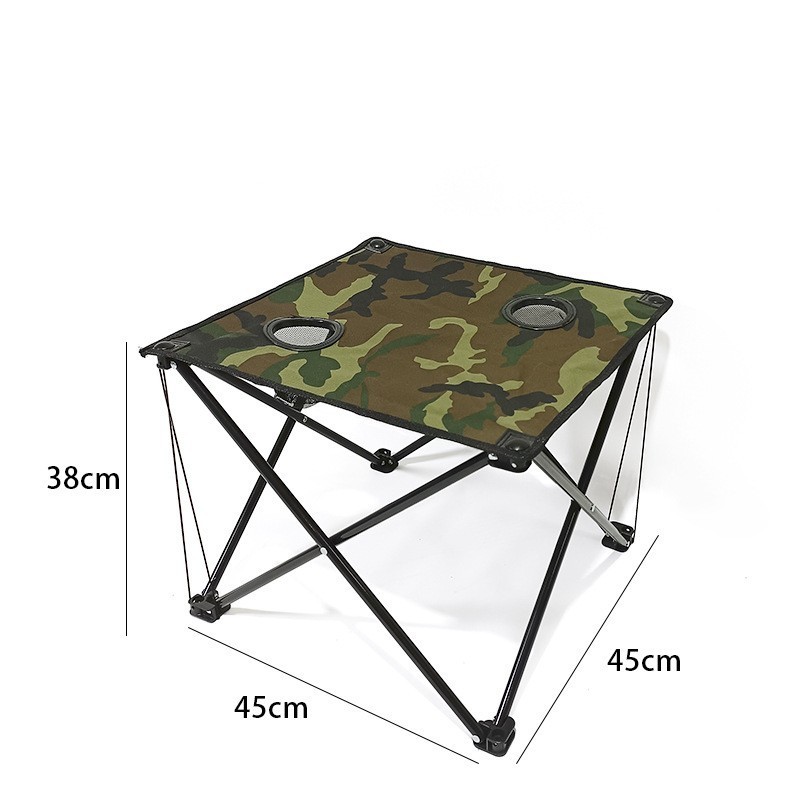 Outdoor folding leisure table and chair picnic camping barbecue table Portable road trip camping table and chair