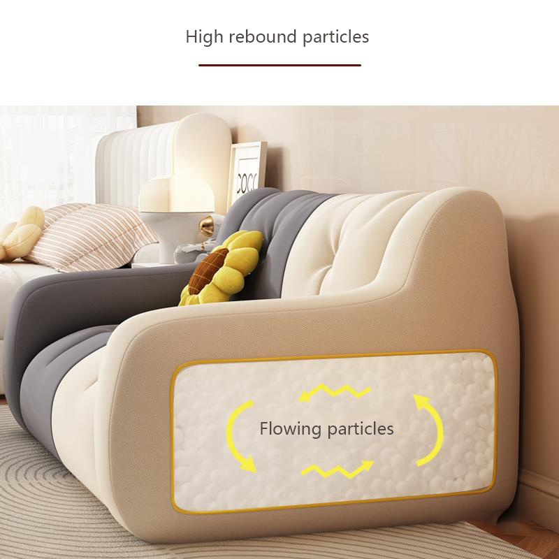 Factory's Hot Selling Lazy Sofa Can Lie Down and Sleep in Bedroom Sofa Two person Tatami Small Sofa Living Room