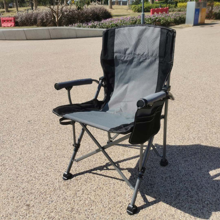 Outdoor portable large armchair leisure car camping director chair reclining comfortable fishing chair