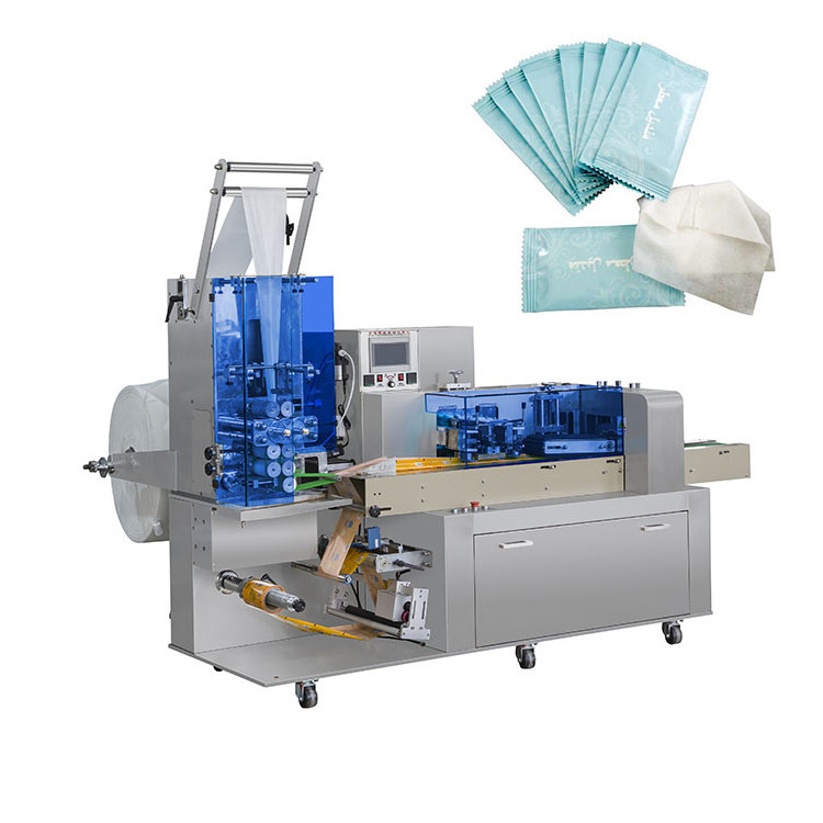 JBK-260 Factory Direct Sales Best Quality Full Automatic Single Sachet Baby Wet Wipe Packing Machine