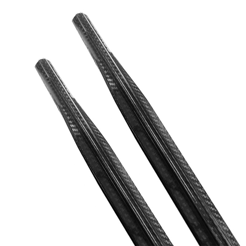 hot sale 3k twill glossy carbon fiber 120cm cuttlefish barrel tubes pipes with 2.5mm offset