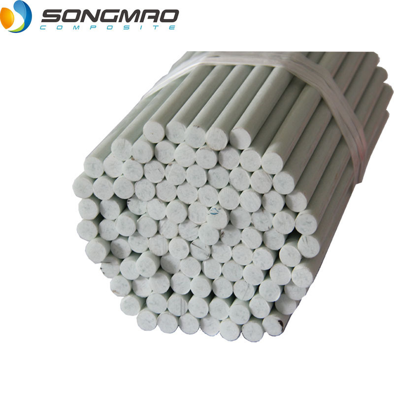 Insulator Solid  Frp Glass Fiber Reinforced Plastic Grp Rods Fiberglass Sticks fiberglass greenhouse poles